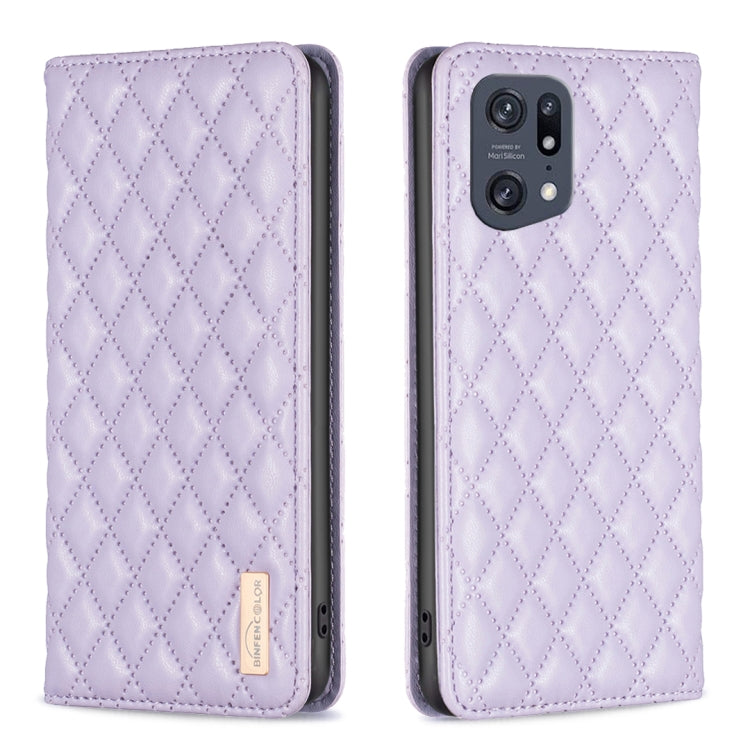 Diamond Lattice Magnetic Leather Flip Phone Case, For OPPO A94 5G / F19 Pro+, For OPPO A96 5G / Reno7 Z, For OPPO Find X5 Pro, For OPPO Find X5, For OPPO Reno7 5G / Find X5 Lite, For vivo Y02s, For vivo Y11 / Y15 / Y12 / Y17, For vivo Y15s