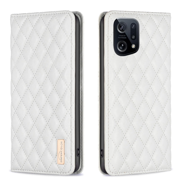 Diamond Lattice Magnetic Leather Flip Phone Case, For OPPO A94 5G / F19 Pro+, For OPPO A96 5G / Reno7 Z, For OPPO Find X5 Pro, For OPPO Find X5, For OPPO Reno7 5G / Find X5 Lite, For vivo Y02s, For vivo Y11 / Y15 / Y12 / Y17, For vivo Y15s