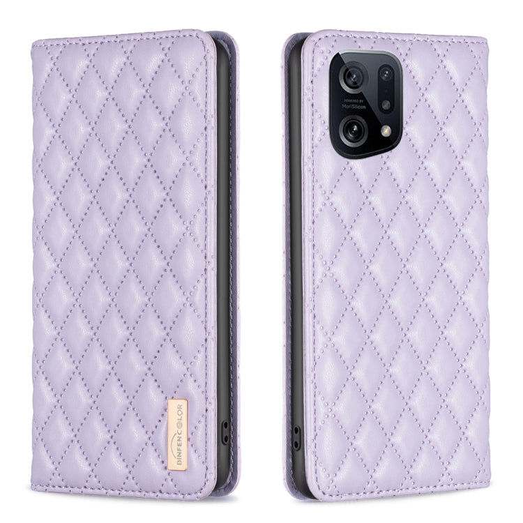 Diamond Lattice Magnetic Leather Flip Phone Case, For OPPO A94 5G / F19 Pro+, For OPPO A96 5G / Reno7 Z, For OPPO Find X5 Pro, For OPPO Find X5, For OPPO Reno7 5G / Find X5 Lite, For vivo Y02s, For vivo Y11 / Y15 / Y12 / Y17, For vivo Y15s