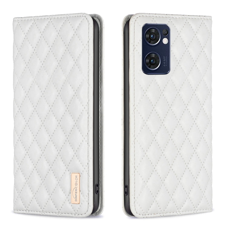 Diamond Lattice Magnetic Leather Flip Phone Case, For OPPO A94 5G / F19 Pro+, For OPPO A96 5G / Reno7 Z, For OPPO Find X5 Pro, For OPPO Find X5, For OPPO Reno7 5G / Find X5 Lite, For vivo Y02s, For vivo Y11 / Y15 / Y12 / Y17, For vivo Y15s