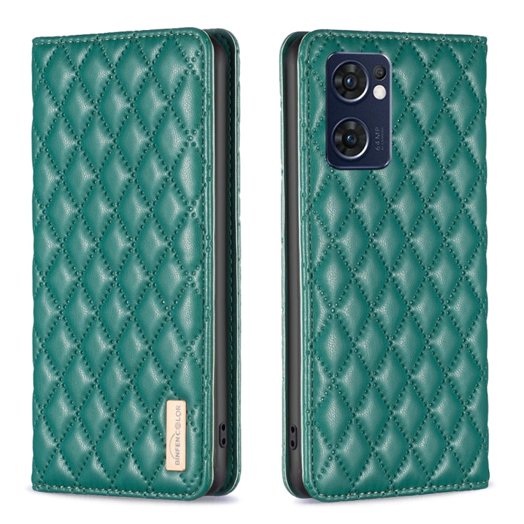 Diamond Lattice Magnetic Leather Flip Phone Case, For OPPO A94 5G / F19 Pro+, For OPPO A96 5G / Reno7 Z, For OPPO Find X5 Pro, For OPPO Find X5, For OPPO Reno7 5G / Find X5 Lite, For vivo Y02s, For vivo Y11 / Y15 / Y12 / Y17, For vivo Y15s