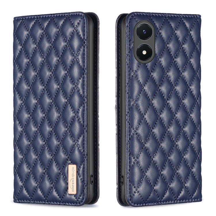 Diamond Lattice Magnetic Leather Flip Phone Case, For OPPO A94 5G / F19 Pro+, For OPPO A96 5G / Reno7 Z, For OPPO Find X5 Pro, For OPPO Find X5, For OPPO Reno7 5G / Find X5 Lite, For vivo Y02s, For vivo Y11 / Y15 / Y12 / Y17, For vivo Y15s