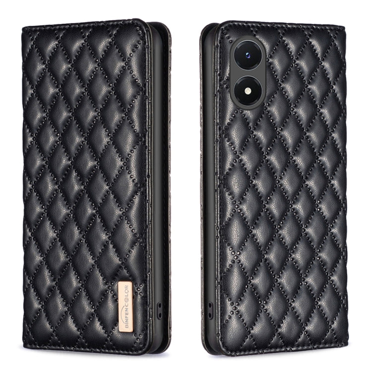 Diamond Lattice Magnetic Leather Flip Phone Case, For OPPO A94 5G / F19 Pro+, For OPPO A96 5G / Reno7 Z, For OPPO Find X5 Pro, For OPPO Find X5, For OPPO Reno7 5G / Find X5 Lite, For vivo Y02s, For vivo Y11 / Y15 / Y12 / Y17, For vivo Y15s