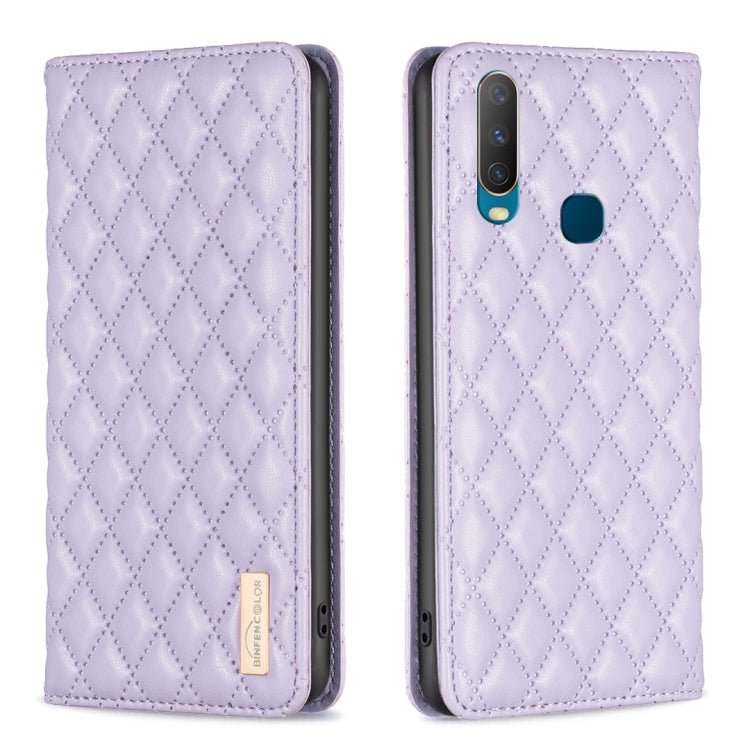 Diamond Lattice Magnetic Leather Flip Phone Case, For OPPO A94 5G / F19 Pro+, For OPPO A96 5G / Reno7 Z, For OPPO Find X5 Pro, For OPPO Find X5, For OPPO Reno7 5G / Find X5 Lite, For vivo Y02s, For vivo Y11 / Y15 / Y12 / Y17, For vivo Y15s