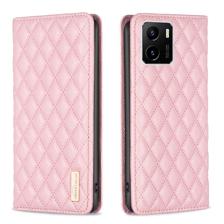 Diamond Lattice Magnetic Leather Flip Phone Case, For OPPO A94 5G / F19 Pro+, For OPPO A96 5G / Reno7 Z, For OPPO Find X5 Pro, For OPPO Find X5, For OPPO Reno7 5G / Find X5 Lite, For vivo Y02s, For vivo Y11 / Y15 / Y12 / Y17, For vivo Y15s