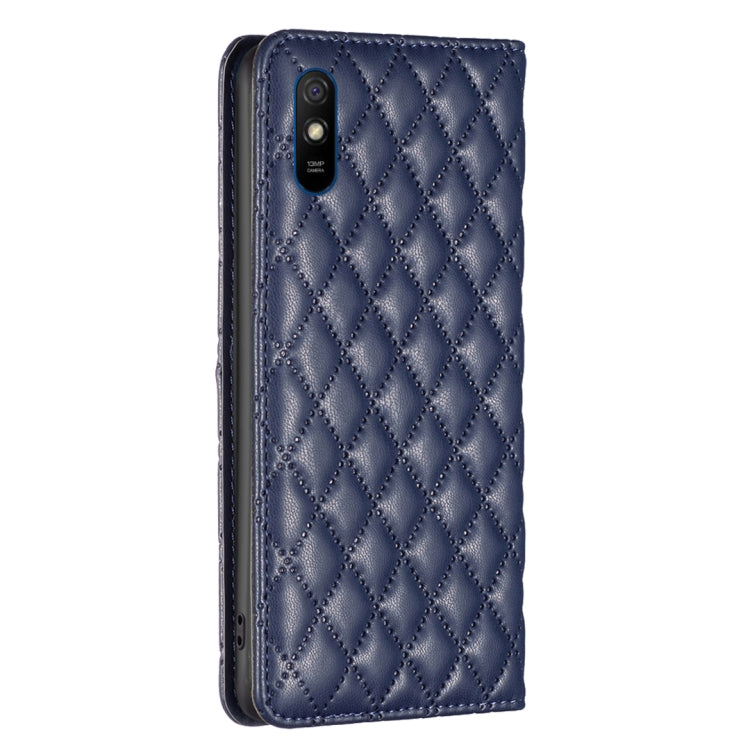 Diamond Lattice Magnetic Leather Flip Phone Case, For Xiaomi Redmi 9A, For Xiaomi Redmi 9C / 10A / Poco C31, For Xiaomi Redmi 9, For Xiaomi Redmi 10 5G / Note 11E, For Xiaomi Redmi 10 2022 / Note 11 4G, For Xiaomi Redmi 10C, For Xiaomi Redmi A1 / A1+  ...