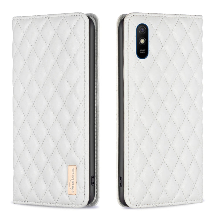 Diamond Lattice Magnetic Leather Flip Phone Case, For Xiaomi Redmi 9A, For Xiaomi Redmi 9C / 10A / Poco C31, For Xiaomi Redmi 9, For Xiaomi Redmi 10 5G / Note 11E, For Xiaomi Redmi 10 2022 / Note 11 4G, For Xiaomi Redmi 10C, For Xiaomi Redmi A1 / A1+  ...