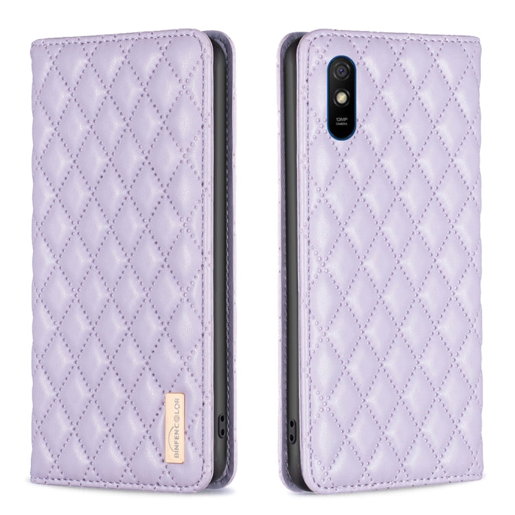 Diamond Lattice Magnetic Leather Flip Phone Case, For Xiaomi Redmi 9A, For Xiaomi Redmi 9C / 10A / Poco C31, For Xiaomi Redmi 9, For Xiaomi Redmi 10 5G / Note 11E, For Xiaomi Redmi 10 2022 / Note 11 4G, For Xiaomi Redmi 10C, For Xiaomi Redmi A1 / A1+  ...