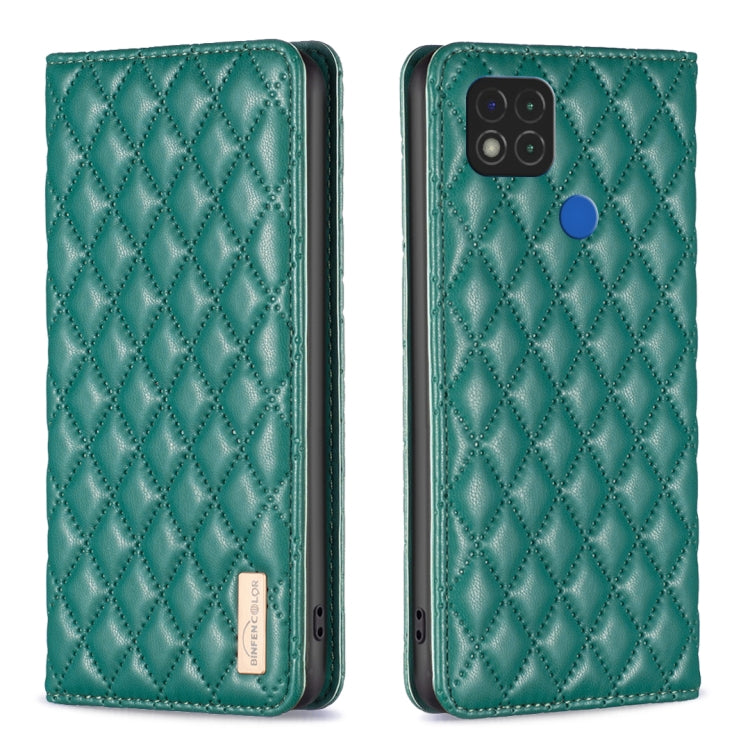 Diamond Lattice Magnetic Leather Flip Phone Case, For Xiaomi Redmi 9A, For Xiaomi Redmi 9C / 10A / Poco C31, For Xiaomi Redmi 9, For Xiaomi Redmi 10 5G / Note 11E, For Xiaomi Redmi 10 2022 / Note 11 4G, For Xiaomi Redmi 10C, For Xiaomi Redmi A1 / A1+  ...