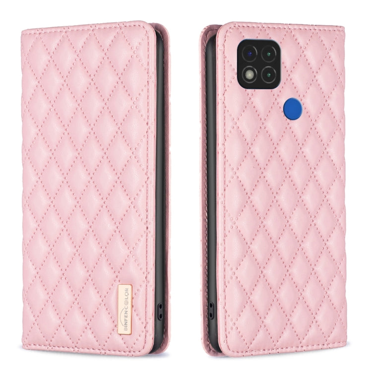 Diamond Lattice Magnetic Leather Flip Phone Case, For Xiaomi Redmi 9A, For Xiaomi Redmi 9C / 10A / Poco C31, For Xiaomi Redmi 9, For Xiaomi Redmi 10 5G / Note 11E, For Xiaomi Redmi 10 2022 / Note 11 4G, For Xiaomi Redmi 10C, For Xiaomi Redmi A1 / A1+  ...