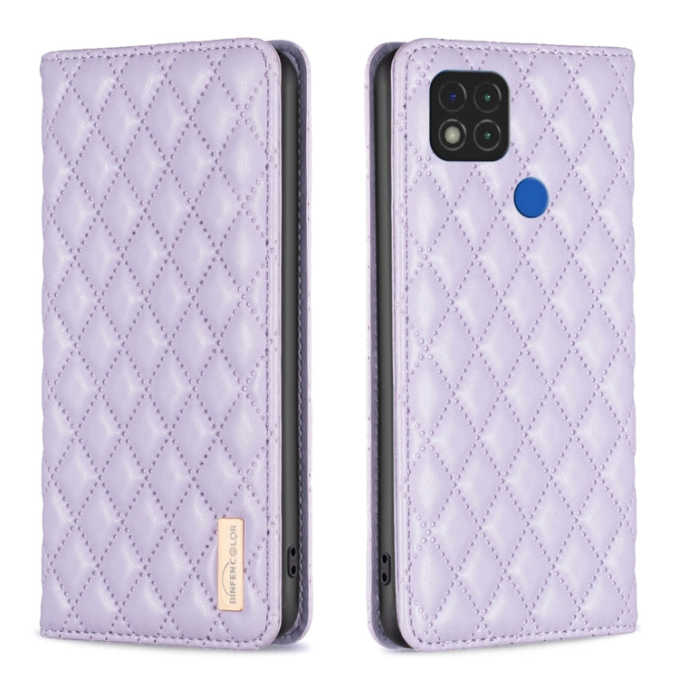 Diamond Lattice Magnetic Leather Flip Phone Case, For Xiaomi Redmi 9A, For Xiaomi Redmi 9C / 10A / Poco C31, For Xiaomi Redmi 9, For Xiaomi Redmi 10 5G / Note 11E, For Xiaomi Redmi 10 2022 / Note 11 4G, For Xiaomi Redmi 10C, For Xiaomi Redmi A1 / A1+  ...
