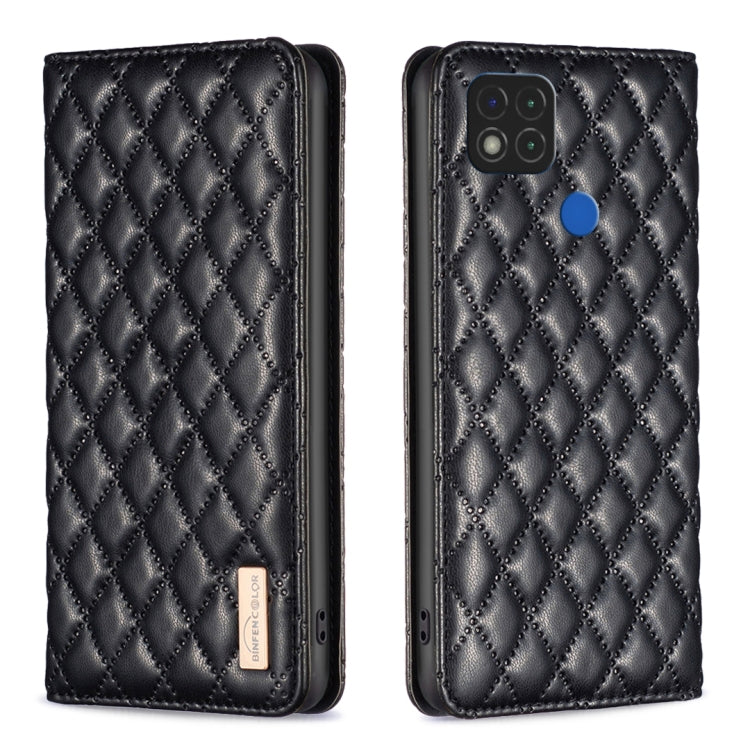 Diamond Lattice Magnetic Leather Flip Phone Case, For Xiaomi Redmi 9A, For Xiaomi Redmi 9C / 10A / Poco C31, For Xiaomi Redmi 9, For Xiaomi Redmi 10 5G / Note 11E, For Xiaomi Redmi 10 2022 / Note 11 4G, For Xiaomi Redmi 10C, For Xiaomi Redmi A1 / A1+  ...