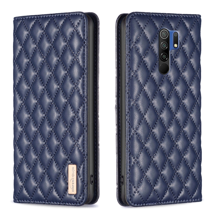 Diamond Lattice Magnetic Leather Flip Phone Case, For Xiaomi Redmi 9A, For Xiaomi Redmi 9C / 10A / Poco C31, For Xiaomi Redmi 9, For Xiaomi Redmi 10 5G / Note 11E, For Xiaomi Redmi 10 2022 / Note 11 4G, For Xiaomi Redmi 10C, For Xiaomi Redmi A1 / A1+  ...