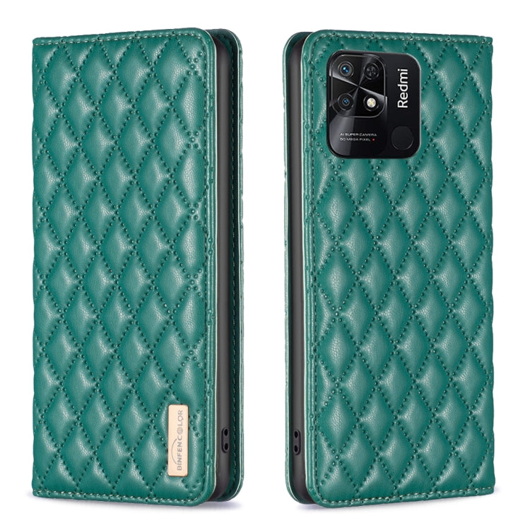 Diamond Lattice Magnetic Leather Flip Phone Case, For Xiaomi Redmi 9A, For Xiaomi Redmi 9C / 10A / Poco C31, For Xiaomi Redmi 9, For Xiaomi Redmi 10 5G / Note 11E, For Xiaomi Redmi 10 2022 / Note 11 4G, For Xiaomi Redmi 10C, For Xiaomi Redmi A1 / A1+  ...