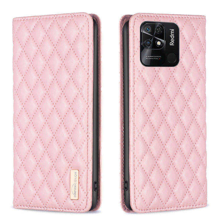Diamond Lattice Magnetic Leather Flip Phone Case, For Xiaomi Redmi 9A, For Xiaomi Redmi 9C / 10A / Poco C31, For Xiaomi Redmi 9, For Xiaomi Redmi 10 5G / Note 11E, For Xiaomi Redmi 10 2022 / Note 11 4G, For Xiaomi Redmi 10C, For Xiaomi Redmi A1 / A1+  ...