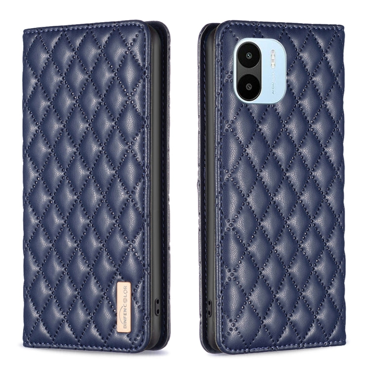 Diamond Lattice Magnetic Leather Flip Phone Case, For Xiaomi Redmi 9A, For Xiaomi Redmi 9C / 10A / Poco C31, For Xiaomi Redmi 9, For Xiaomi Redmi 10 5G / Note 11E, For Xiaomi Redmi 10 2022 / Note 11 4G, For Xiaomi Redmi 10C, For Xiaomi Redmi A1 / A1+  ...