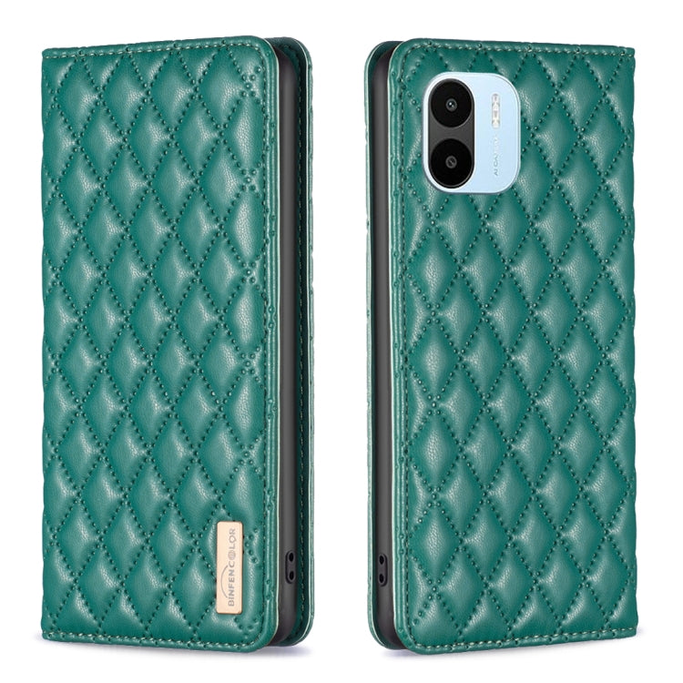 Diamond Lattice Magnetic Leather Flip Phone Case, For Xiaomi Redmi 9A, For Xiaomi Redmi 9C / 10A / Poco C31, For Xiaomi Redmi 9, For Xiaomi Redmi 10 5G / Note 11E, For Xiaomi Redmi 10 2022 / Note 11 4G, For Xiaomi Redmi 10C, For Xiaomi Redmi A1 / A1+  ...