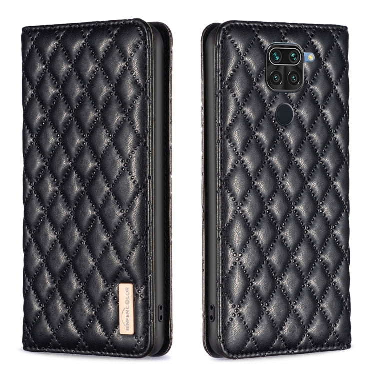 Diamond Lattice Magnetic Leather Flip Phone Case, For Xiaomi Redmi 9A, For Xiaomi Redmi 9C / 10A / Poco C31, For Xiaomi Redmi 9, For Xiaomi Redmi 10 5G / Note 11E, For Xiaomi Redmi 10 2022 / Note 11 4G, For Xiaomi Redmi 10C, For Xiaomi Redmi A1 / A1+  ...