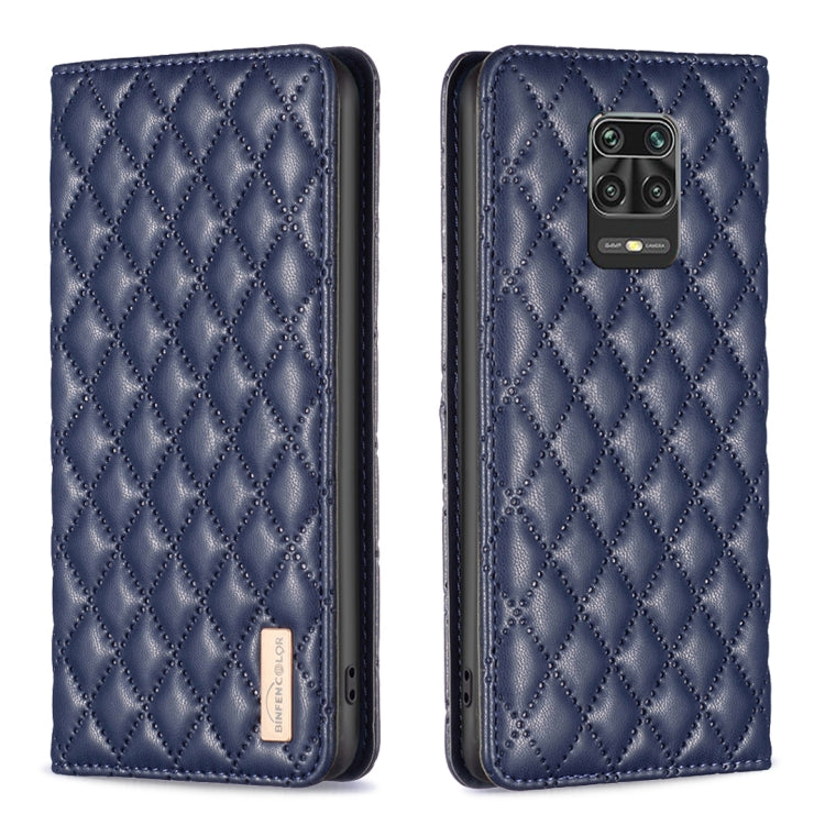 Diamond Lattice Magnetic Leather Flip Phone Case, For Xiaomi Redmi Note 11 / 11S, For Xiaomi Redmi Note 11 Pro 5G, For Xiaomi Redmi Note 9 Pro Max, For Xiaomi Redmi Note 10 4G / 10S, For Xiaomi Redmi Note 10 Pro / 10 Pro Max, For Xiaomi Mi 11 Lite     ...