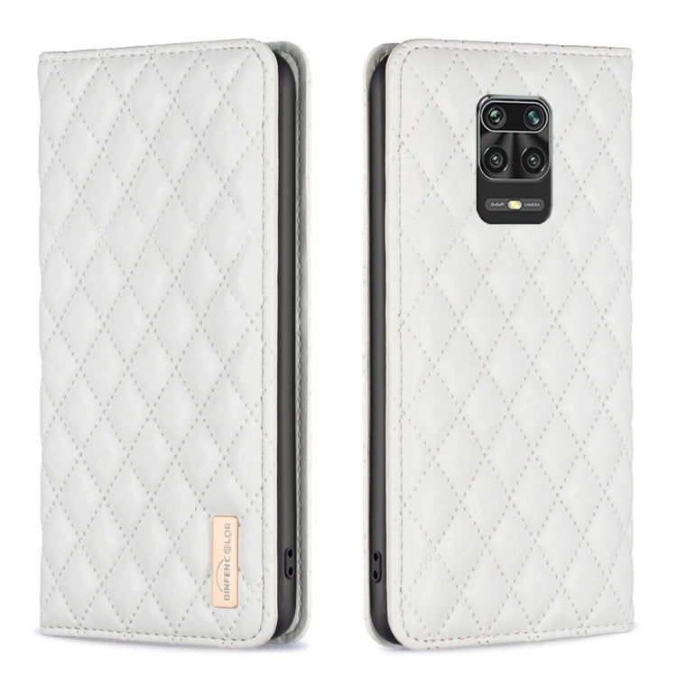 Diamond Lattice Magnetic Leather Flip Phone Case, For Xiaomi Redmi Note 11 / 11S, For Xiaomi Redmi Note 11 Pro 5G, For Xiaomi Redmi Note 9 Pro Max, For Xiaomi Redmi Note 10 4G / 10S, For Xiaomi Redmi Note 10 Pro / 10 Pro Max, For Xiaomi Mi 11 Lite     ...