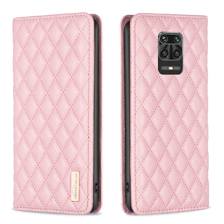 Diamond Lattice Magnetic Leather Flip Phone Case, For Xiaomi Redmi Note 11 / 11S, For Xiaomi Redmi Note 11 Pro 5G, For Xiaomi Redmi Note 9 Pro Max, For Xiaomi Redmi Note 10 4G / 10S, For Xiaomi Redmi Note 10 Pro / 10 Pro Max, For Xiaomi Mi 11 Lite     ...