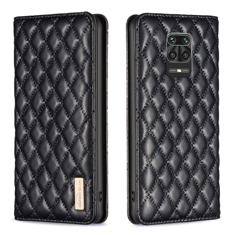 Diamond Lattice Magnetic Leather Flip Phone Case, For Xiaomi Redmi Note 11 / 11S, For Xiaomi Redmi Note 11 Pro 5G, For Xiaomi Redmi Note 9 Pro Max, For Xiaomi Redmi Note 10 4G / 10S, For Xiaomi Redmi Note 10 Pro / 10 Pro Max, For Xiaomi Mi 11 Lite     ...