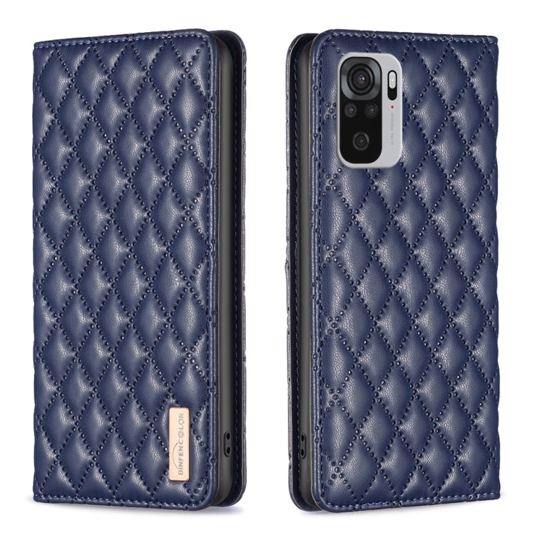 Diamond Lattice Magnetic Leather Flip Phone Case, For Xiaomi Redmi Note 11 / 11S, For Xiaomi Redmi Note 11 Pro 5G, For Xiaomi Redmi Note 9 Pro Max, For Xiaomi Redmi Note 10 4G / 10S, For Xiaomi Redmi Note 10 Pro / 10 Pro Max, For Xiaomi Mi 11 Lite     ...