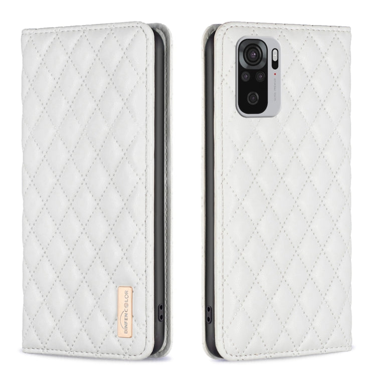 Diamond Lattice Magnetic Leather Flip Phone Case, For Xiaomi Redmi Note 11 / 11S, For Xiaomi Redmi Note 11 Pro 5G, For Xiaomi Redmi Note 9 Pro Max, For Xiaomi Redmi Note 10 4G / 10S, For Xiaomi Redmi Note 10 Pro / 10 Pro Max, For Xiaomi Mi 11 Lite     ...