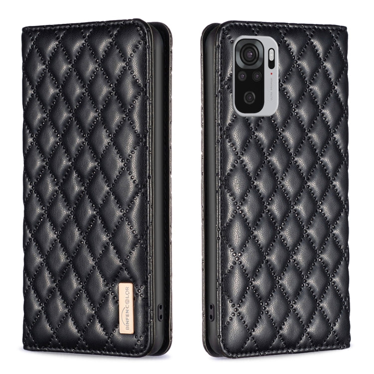 Diamond Lattice Magnetic Leather Flip Phone Case, For Xiaomi Redmi Note 11 / 11S, For Xiaomi Redmi Note 11 Pro 5G, For Xiaomi Redmi Note 9 Pro Max, For Xiaomi Redmi Note 10 4G / 10S, For Xiaomi Redmi Note 10 Pro / 10 Pro Max, For Xiaomi Mi 11 Lite     ...