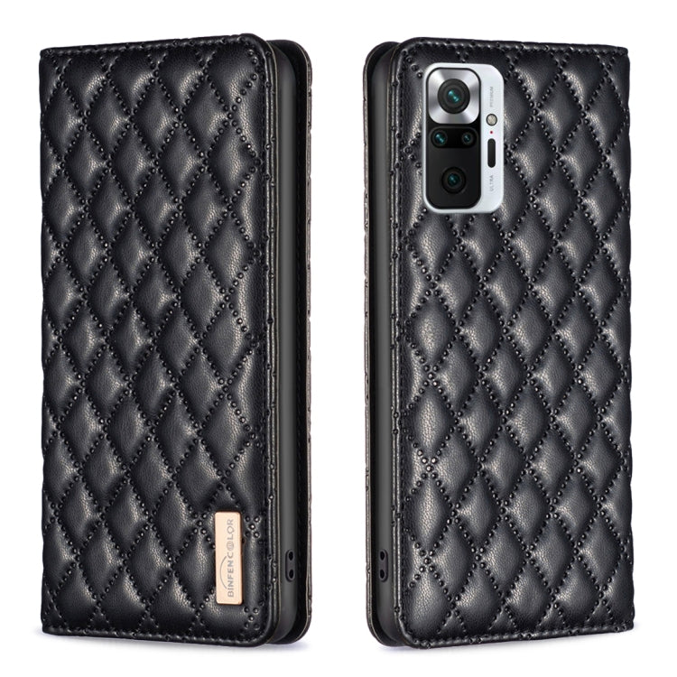 Diamond Lattice Magnetic Leather Flip Phone Case, For Xiaomi Redmi Note 11 / 11S, For Xiaomi Redmi Note 11 Pro 5G, For Xiaomi Redmi Note 9 Pro Max, For Xiaomi Redmi Note 10 4G / 10S, For Xiaomi Redmi Note 10 Pro / 10 Pro Max, For Xiaomi Mi 11 Lite     ...