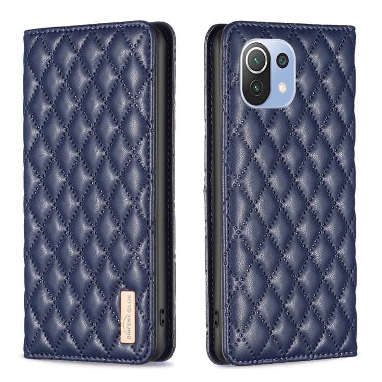 Diamond Lattice Magnetic Leather Flip Phone Case, For Xiaomi Redmi Note 11 / 11S, For Xiaomi Redmi Note 11 Pro 5G, For Xiaomi Redmi Note 9 Pro Max, For Xiaomi Redmi Note 10 4G / 10S, For Xiaomi Redmi Note 10 Pro / 10 Pro Max, For Xiaomi Mi 11 Lite     ...