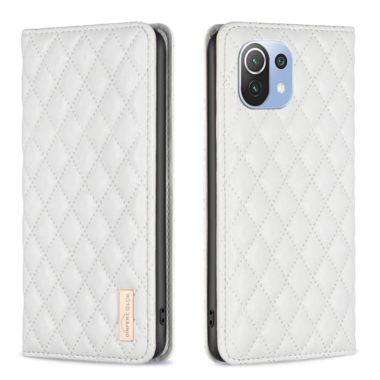 Diamond Lattice Magnetic Leather Flip Phone Case, For Xiaomi Redmi Note 11 / 11S, For Xiaomi Redmi Note 11 Pro 5G, For Xiaomi Redmi Note 9 Pro Max, For Xiaomi Redmi Note 10 4G / 10S, For Xiaomi Redmi Note 10 Pro / 10 Pro Max, For Xiaomi Mi 11 Lite     ...