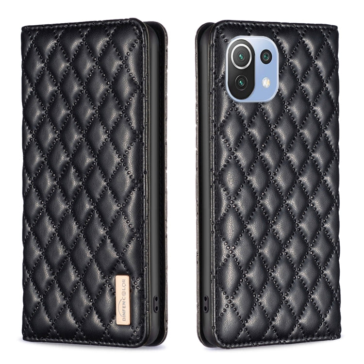 Diamond Lattice Magnetic Leather Flip Phone Case, For Xiaomi Redmi Note 11 / 11S, For Xiaomi Redmi Note 11 Pro 5G, For Xiaomi Redmi Note 9 Pro Max, For Xiaomi Redmi Note 10 4G / 10S, For Xiaomi Redmi Note 10 Pro / 10 Pro Max, For Xiaomi Mi 11 Lite     ...