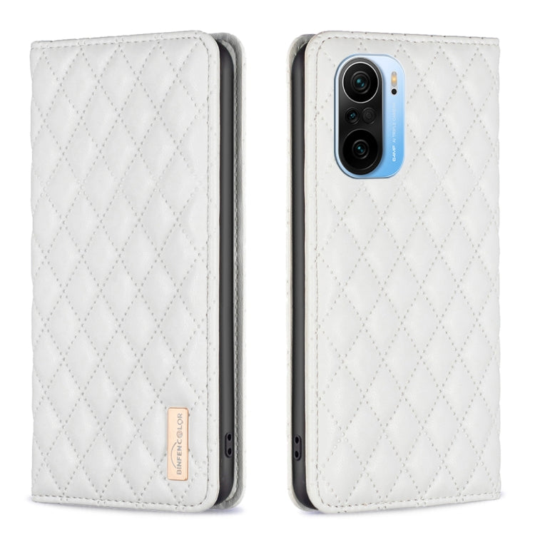 Diamond Lattice Magnetic Leather Flip Phone Case, For Xiaomi Redmi Note 11 / 11S, For Xiaomi Redmi Note 11 Pro 5G, For Xiaomi Redmi Note 9 Pro Max, For Xiaomi Redmi Note 10 4G / 10S, For Xiaomi Redmi Note 10 Pro / 10 Pro Max, For Xiaomi Mi 11 Lite     ...