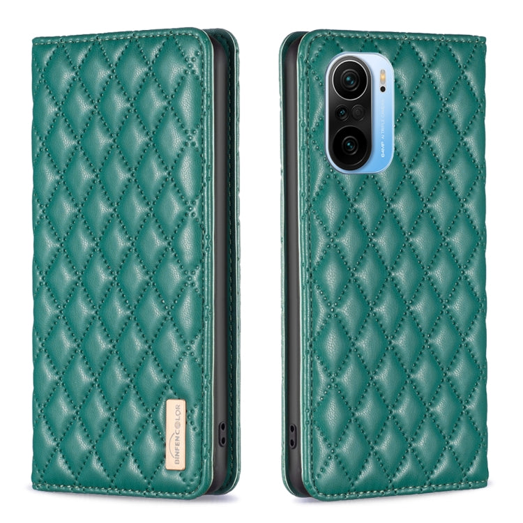 Diamond Lattice Magnetic Leather Flip Phone Case, For Xiaomi Redmi Note 11 / 11S, For Xiaomi Redmi Note 11 Pro 5G, For Xiaomi Redmi Note 9 Pro Max, For Xiaomi Redmi Note 10 4G / 10S, For Xiaomi Redmi Note 10 Pro / 10 Pro Max, For Xiaomi Mi 11 Lite     ...