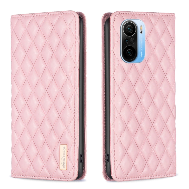 Diamond Lattice Magnetic Leather Flip Phone Case, For Xiaomi Redmi Note 11 / 11S, For Xiaomi Redmi Note 11 Pro 5G, For Xiaomi Redmi Note 9 Pro Max, For Xiaomi Redmi Note 10 4G / 10S, For Xiaomi Redmi Note 10 Pro / 10 Pro Max, For Xiaomi Mi 11 Lite     ...