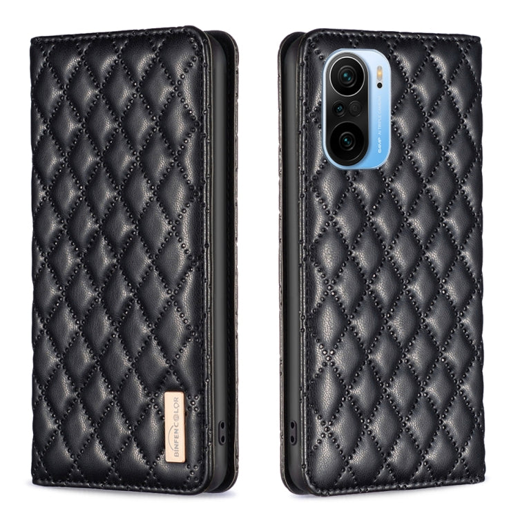 Diamond Lattice Magnetic Leather Flip Phone Case, For Xiaomi Redmi Note 11 / 11S, For Xiaomi Redmi Note 11 Pro 5G, For Xiaomi Redmi Note 9 Pro Max, For Xiaomi Redmi Note 10 4G / 10S, For Xiaomi Redmi Note 10 Pro / 10 Pro Max, For Xiaomi Mi 11 Lite     ...