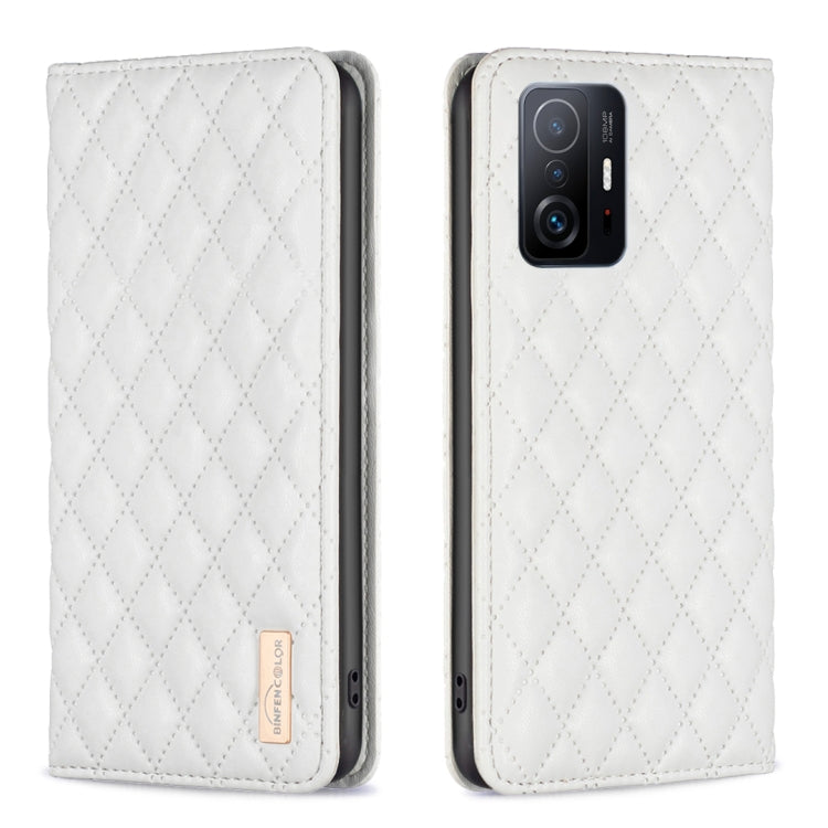 Diamond Lattice Magnetic Leather Flip Phone Case, For Xiaomi Redmi Note 11 / 11S, For Xiaomi Redmi Note 11 Pro 5G, For Xiaomi Redmi Note 9 Pro Max, For Xiaomi Redmi Note 10 4G / 10S, For Xiaomi Redmi Note 10 Pro / 10 Pro Max, For Xiaomi Mi 11 Lite     ...
