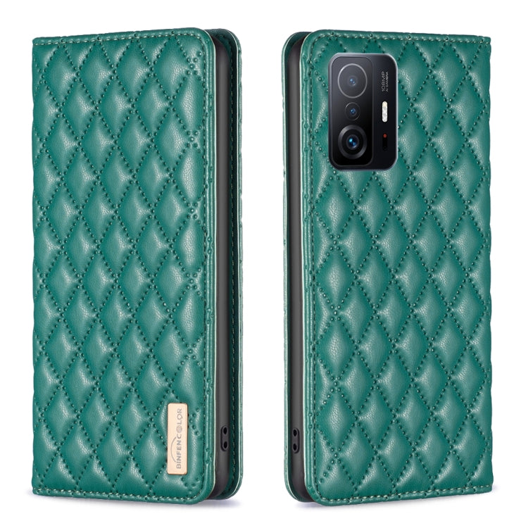 Diamond Lattice Magnetic Leather Flip Phone Case, For Xiaomi Redmi Note 11 / 11S, For Xiaomi Redmi Note 11 Pro 5G, For Xiaomi Redmi Note 9 Pro Max, For Xiaomi Redmi Note 10 4G / 10S, For Xiaomi Redmi Note 10 Pro / 10 Pro Max, For Xiaomi Mi 11 Lite     ...