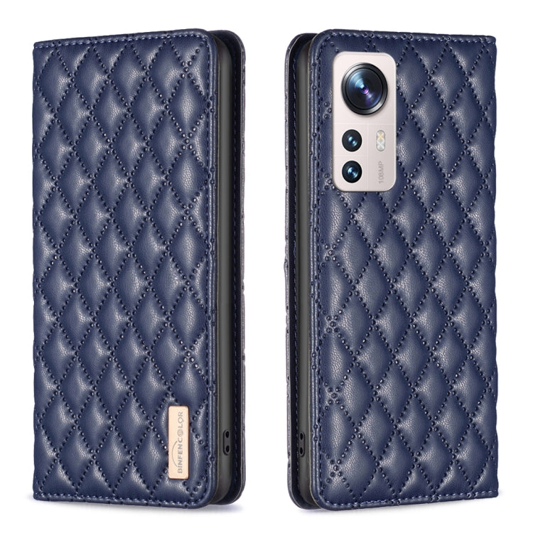 Diamond Lattice Magnetic Leather Flip Phone Case, For Xiaomi 12 Lite, For Xiaomi 12 Pro, For Xiaomi 12T / 12T Pro / Redmi K50 Ultra, For Xiaomi 12, For Xiaomi Poco M3, For Xiaomi Poco M3 Pro, For Xiaomi Poco X3 / X3 NFC