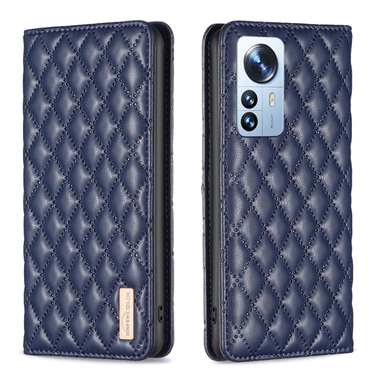 Diamond Lattice Magnetic Leather Flip Phone Case, For Xiaomi 12 Lite, For Xiaomi 12 Pro, For Xiaomi 12T / 12T Pro / Redmi K50 Ultra, For Xiaomi 12, For Xiaomi Poco M3, For Xiaomi Poco M3 Pro, For Xiaomi Poco X3 / X3 NFC