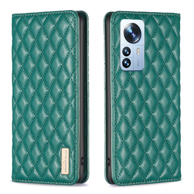 Diamond Lattice Magnetic Leather Flip Phone Case, For Xiaomi 12 Lite, For Xiaomi 12 Pro, For Xiaomi 12T / 12T Pro / Redmi K50 Ultra, For Xiaomi 12, For Xiaomi Poco M3, For Xiaomi Poco M3 Pro, For Xiaomi Poco X3 / X3 NFC