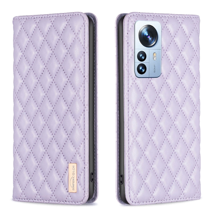 Diamond Lattice Magnetic Leather Flip Phone Case, For Xiaomi 12 Lite, For Xiaomi 12 Pro, For Xiaomi 12T / 12T Pro / Redmi K50 Ultra, For Xiaomi 12, For Xiaomi Poco M3, For Xiaomi Poco M3 Pro, For Xiaomi Poco X3 / X3 NFC