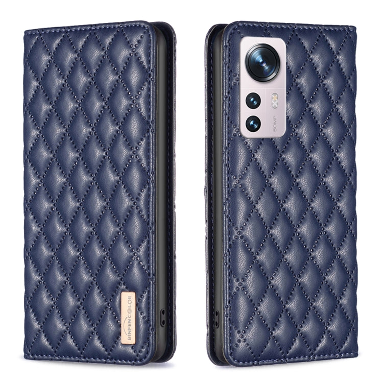 Diamond Lattice Magnetic Leather Flip Phone Case, For Xiaomi 12 Lite, For Xiaomi 12 Pro, For Xiaomi 12T / 12T Pro / Redmi K50 Ultra, For Xiaomi 12, For Xiaomi Poco M3, For Xiaomi Poco M3 Pro, For Xiaomi Poco X3 / X3 NFC