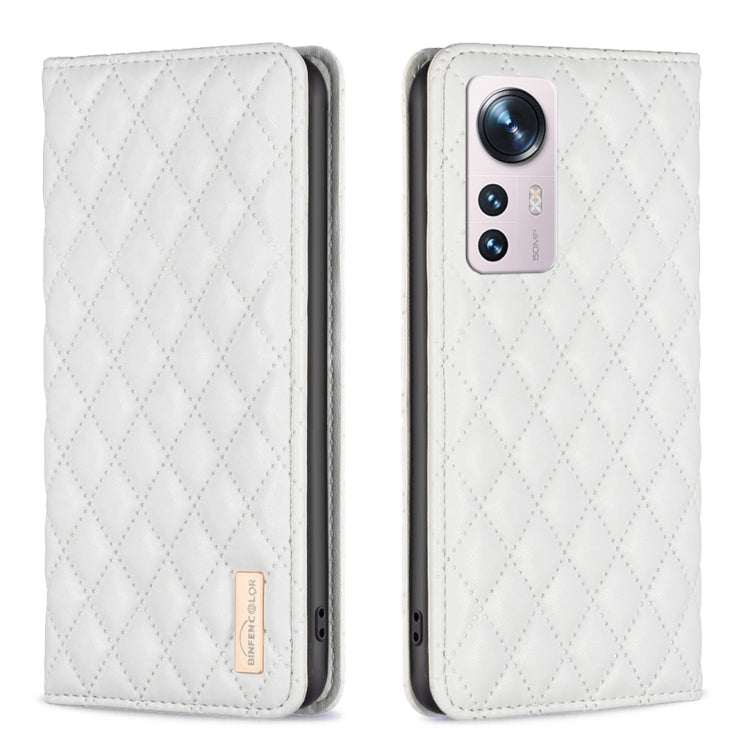 Diamond Lattice Magnetic Leather Flip Phone Case, For Xiaomi 12 Lite, For Xiaomi 12 Pro, For Xiaomi 12T / 12T Pro / Redmi K50 Ultra, For Xiaomi 12, For Xiaomi Poco M3, For Xiaomi Poco M3 Pro, For Xiaomi Poco X3 / X3 NFC