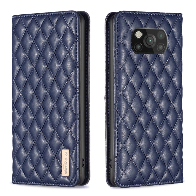 Diamond Lattice Magnetic Leather Flip Phone Case, For Xiaomi 12 Lite, For Xiaomi 12 Pro, For Xiaomi 12T / 12T Pro / Redmi K50 Ultra, For Xiaomi 12, For Xiaomi Poco M3, For Xiaomi Poco M3 Pro, For Xiaomi Poco X3 / X3 NFC