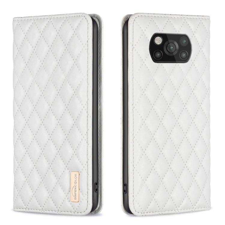 Diamond Lattice Magnetic Leather Flip Phone Case, For Xiaomi 12 Lite, For Xiaomi 12 Pro, For Xiaomi 12T / 12T Pro / Redmi K50 Ultra, For Xiaomi 12, For Xiaomi Poco M3, For Xiaomi Poco M3 Pro, For Xiaomi Poco X3 / X3 NFC
