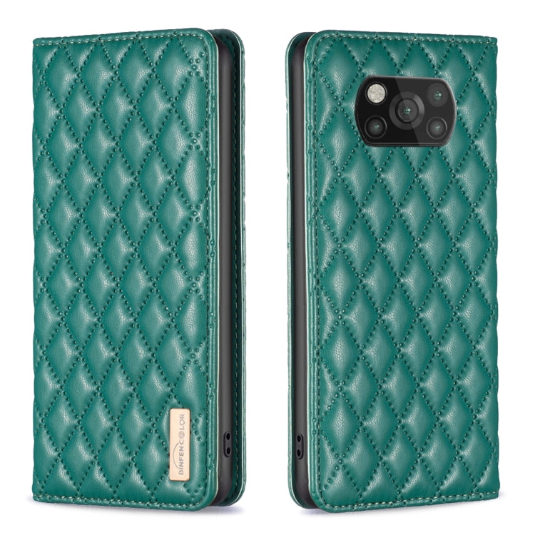 Diamond Lattice Magnetic Leather Flip Phone Case, For Xiaomi 12 Lite, For Xiaomi 12 Pro, For Xiaomi 12T / 12T Pro / Redmi K50 Ultra, For Xiaomi 12, For Xiaomi Poco M3, For Xiaomi Poco M3 Pro, For Xiaomi Poco X3 / X3 NFC