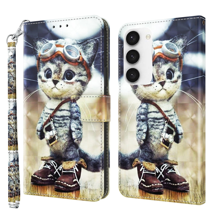 3D Painted Leather Phone Case, For Samsung Galaxy S23 5G, For Samsung Galaxy S23+ 5G, For Samsung Galaxy S23 Ultra, For Samsung Galaxy A14 5G