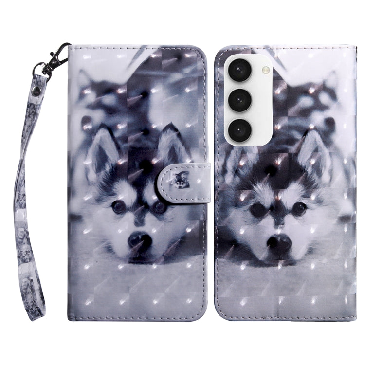 3D Painted Leather Phone Case, For Samsung Galaxy S23 5G, For Samsung Galaxy S23+ 5G, For Samsung Galaxy S23 Ultra, For Samsung Galaxy A14 5G